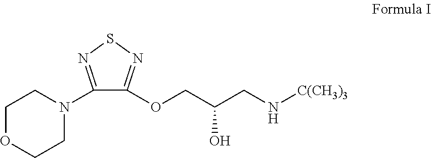 Process for preparing R-(+)-3-morpholino-4-(3- tert-butylamino-2-hydroxypropoxy)-1,2,5-thiadiazole