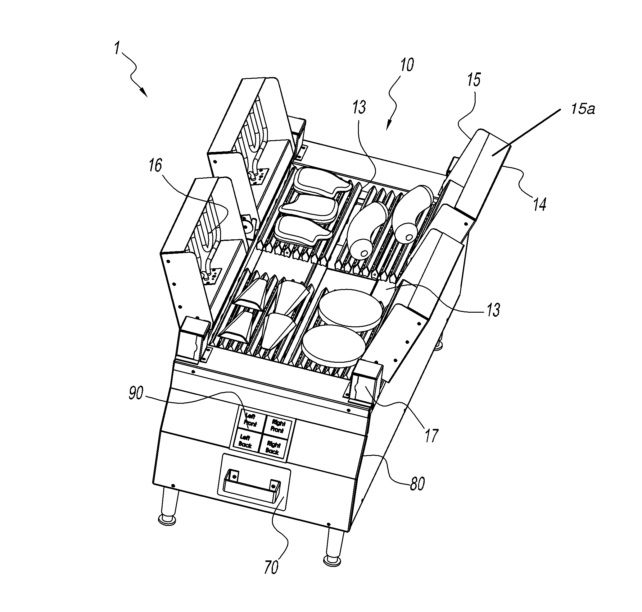 Multi-zoned clamshell charbroiler