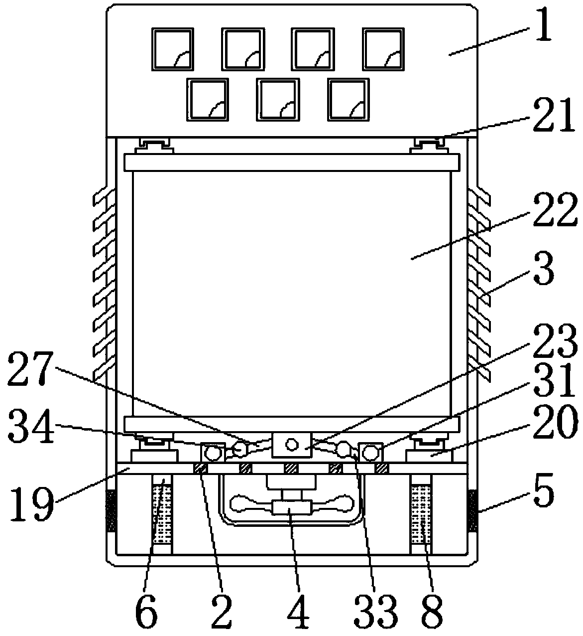 Electrical automatic control box and operation method thereof