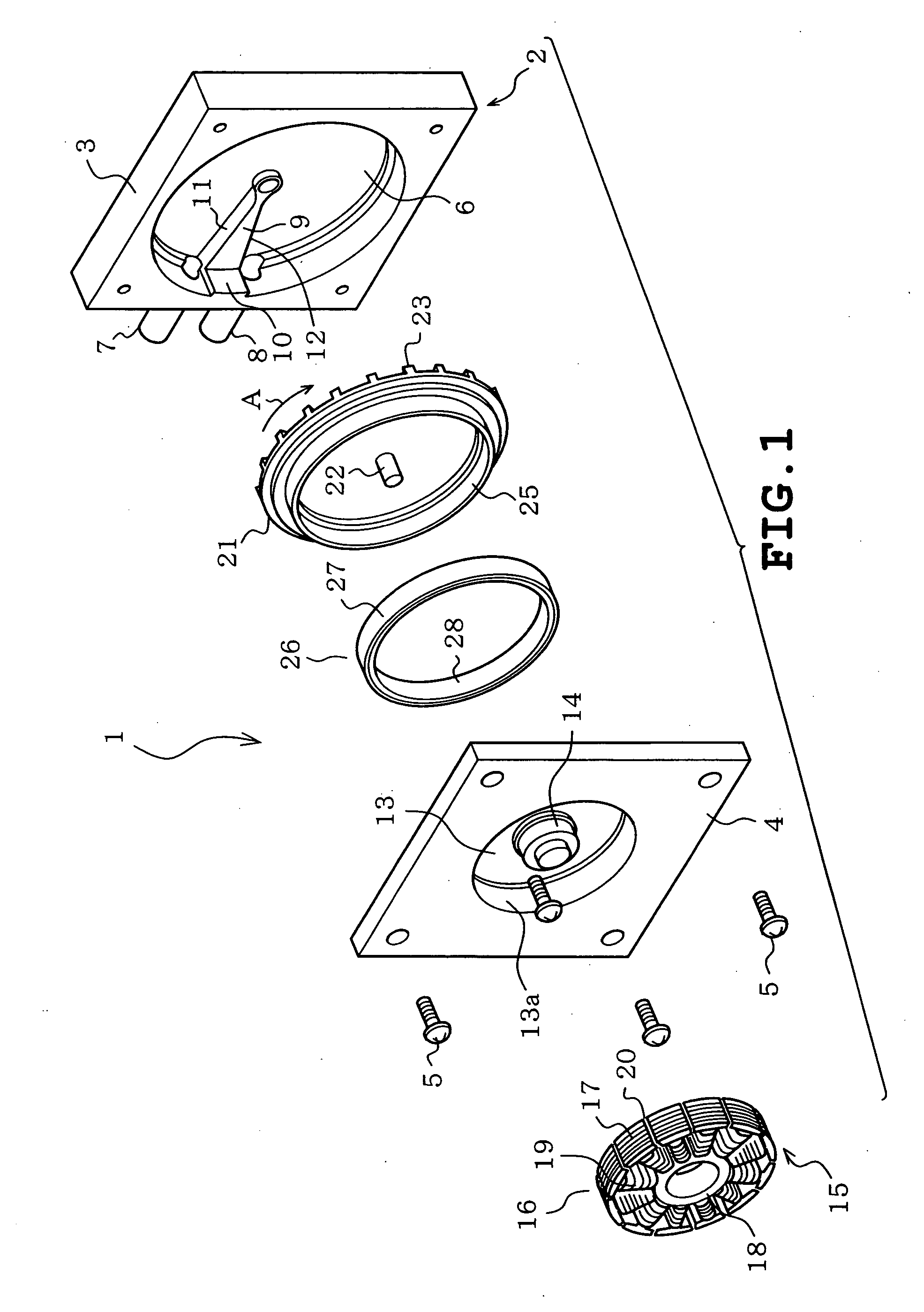 Fluid pump, cooling apparatus and electrical appliance