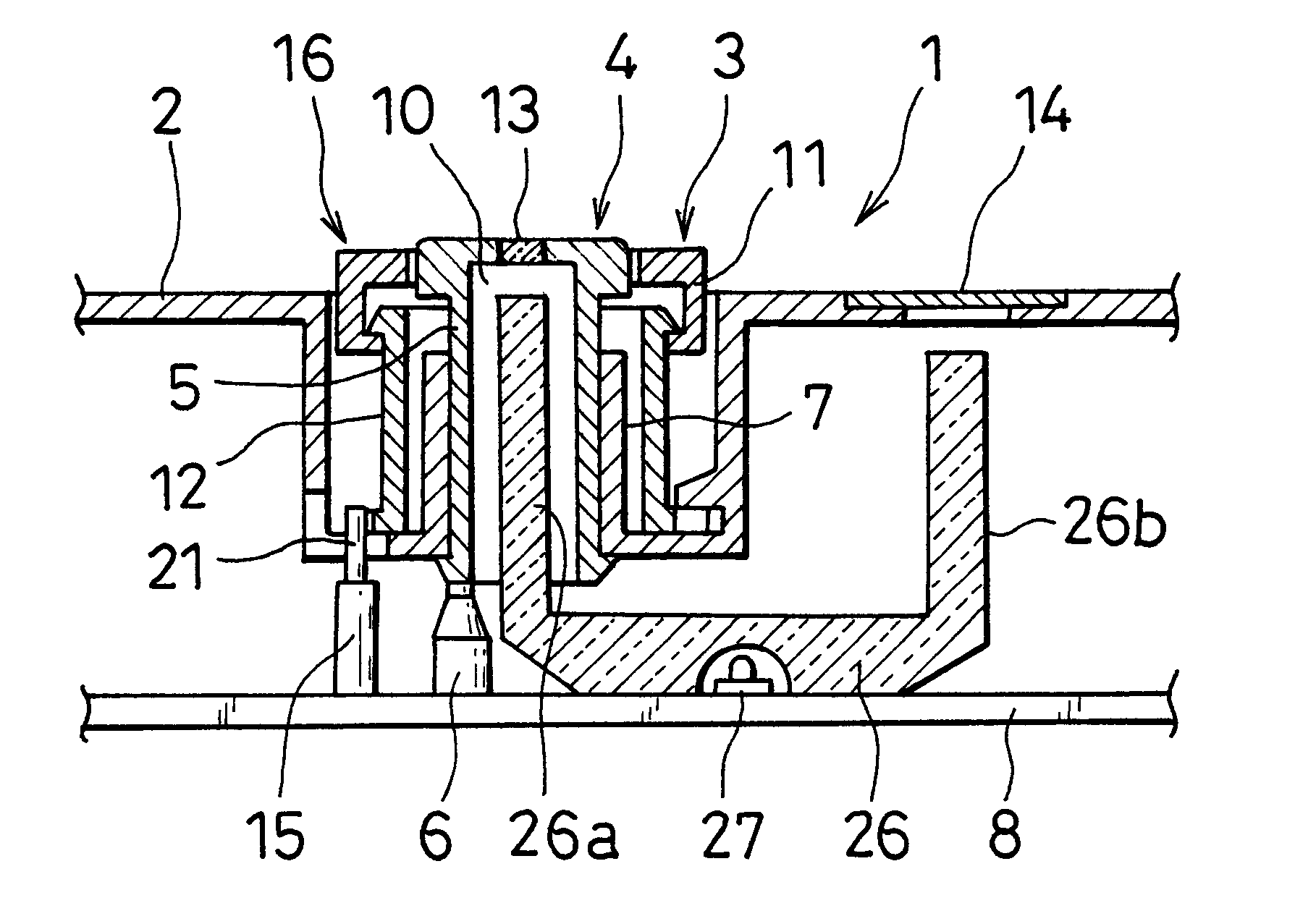 Rotary switch mechanism for operation panel