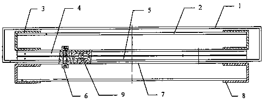 Horizontal vibration isolation suspension for non-highway vehicle seat