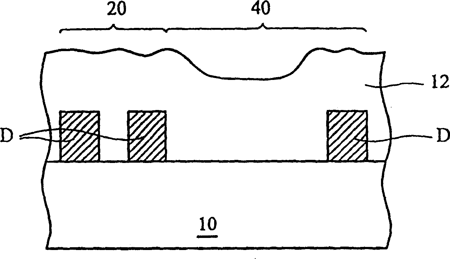Dielectric layer reetching method