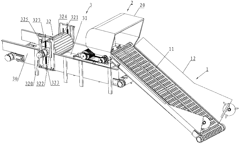 Large-scale water hyacinth processing device and large-scale water hyacinth collecting method