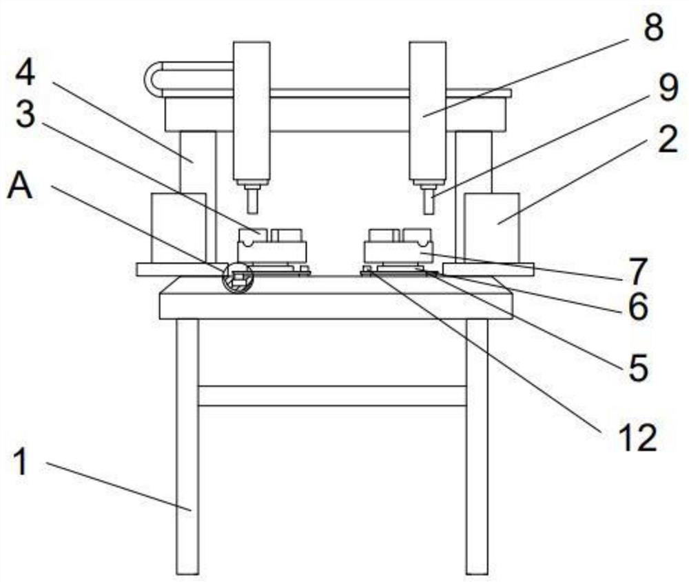 A three-axis automatic screwing equipment
