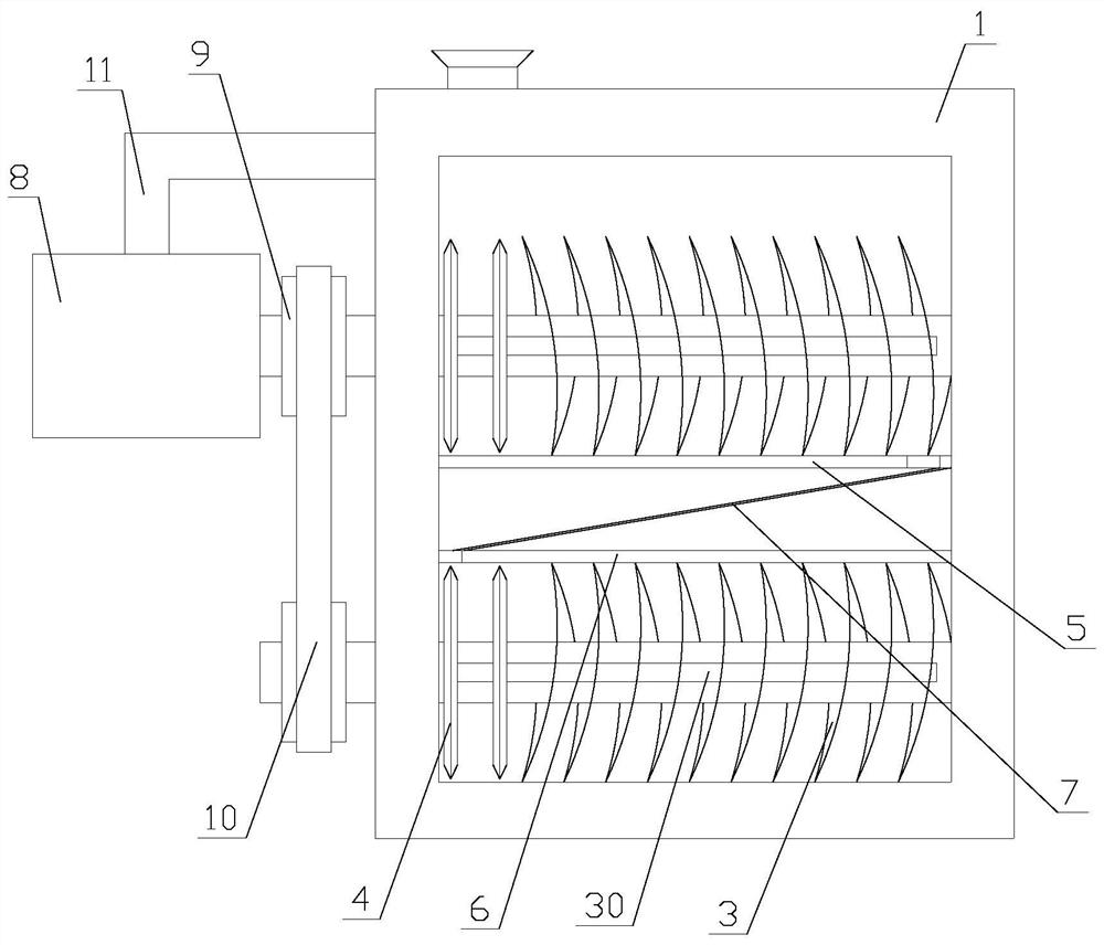 Efficient grinding device