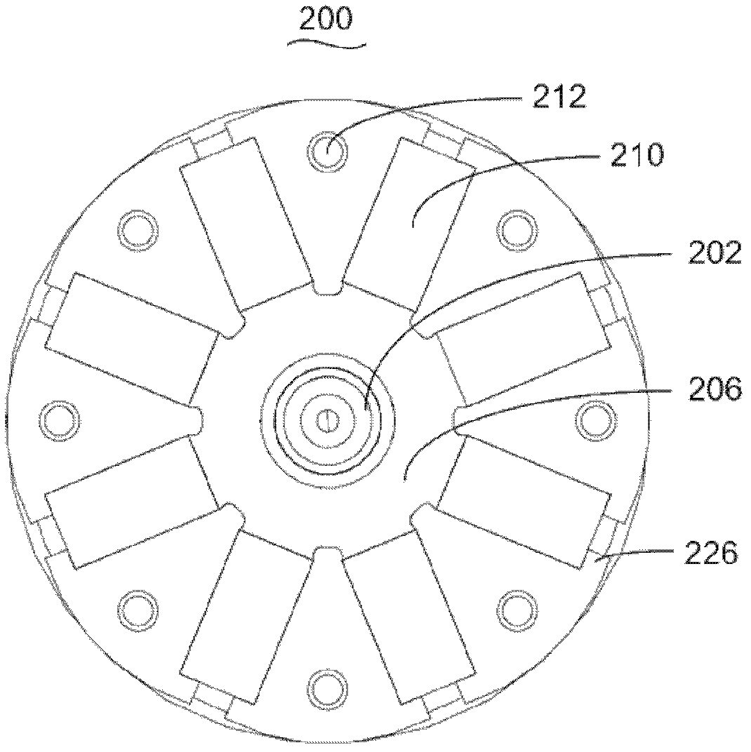 Permanent magnetic motor and bladeless fan with same