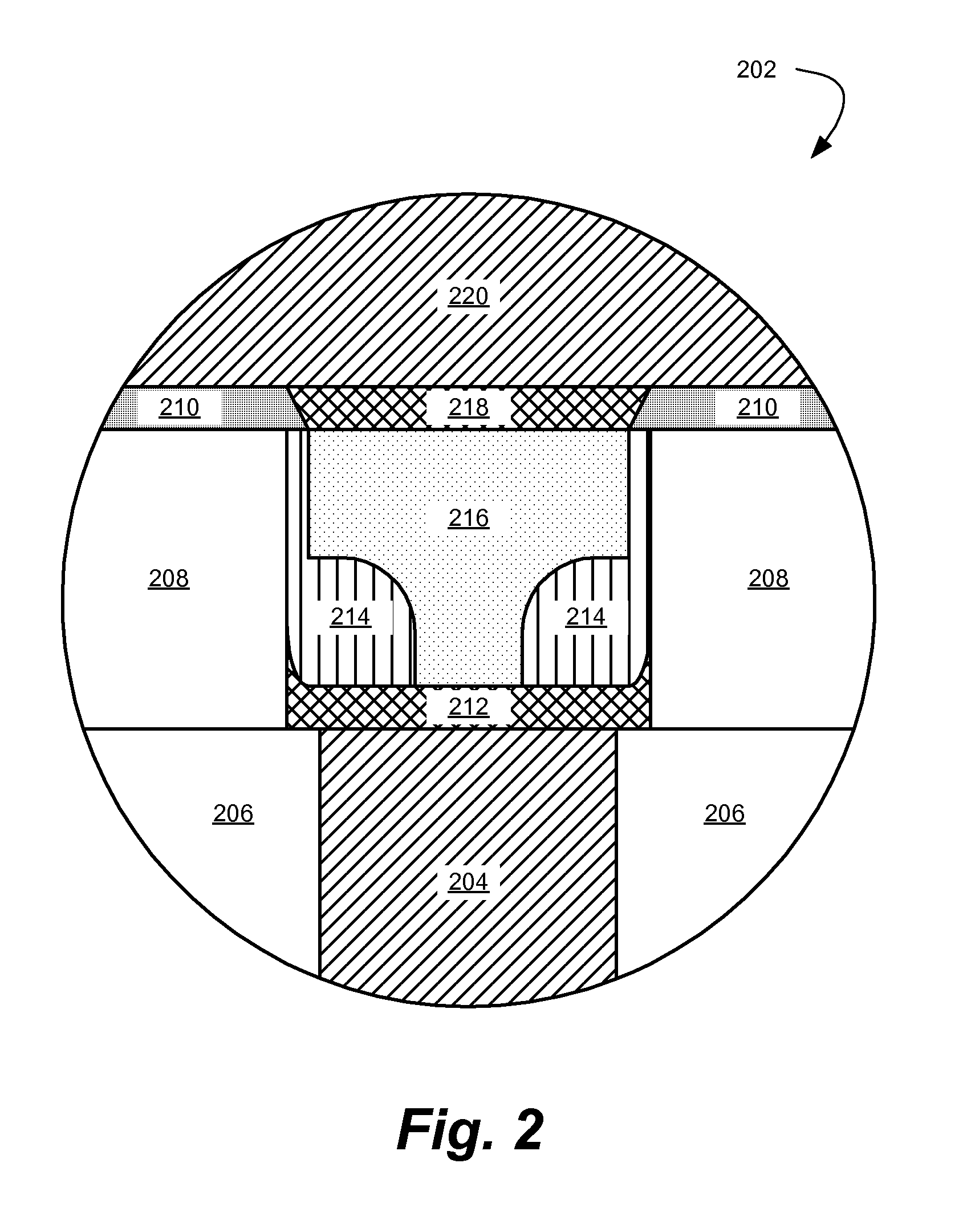 Self-aligned in-contact phase change memory device