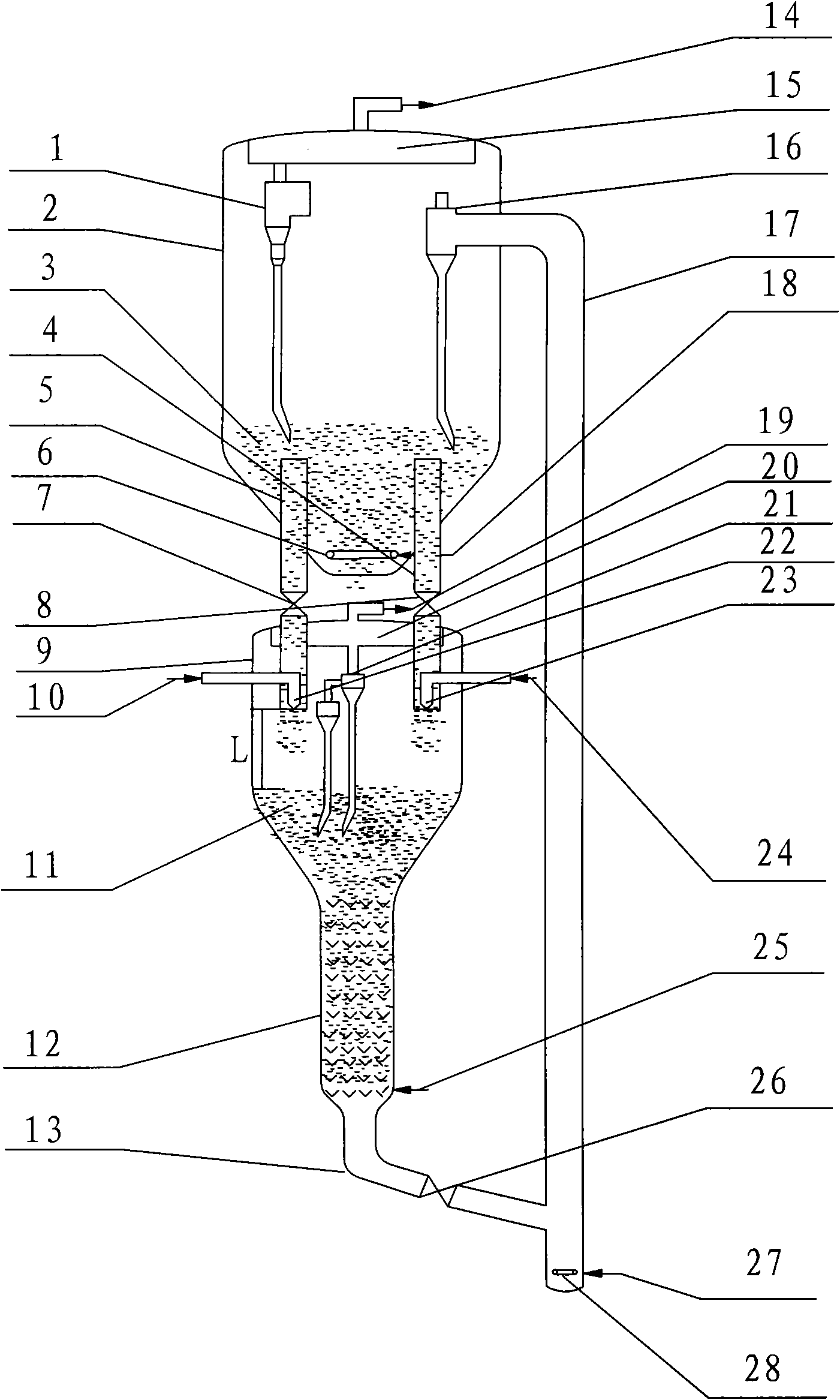 Catalytic cracking method and device