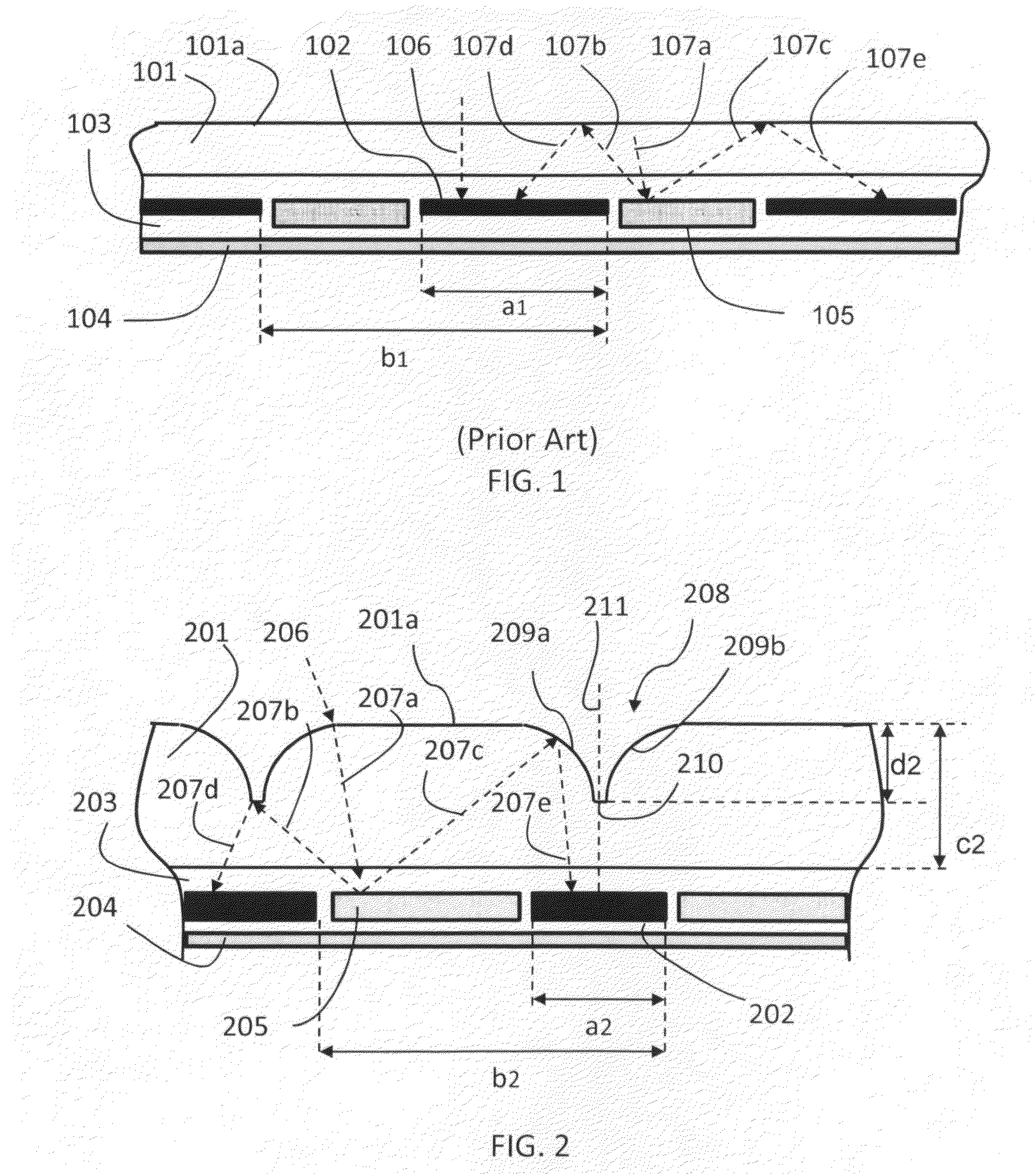 Enhanced concentrator PV pannel