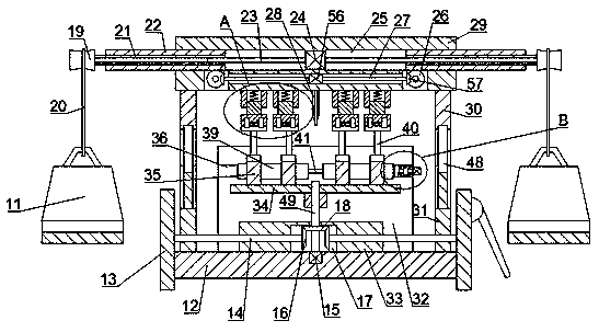 Automatic connecting and welding device for steel pipes