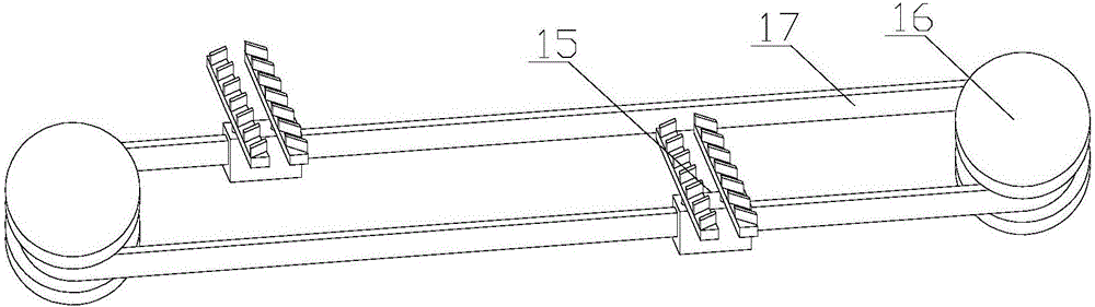Overturning-type seed germination device