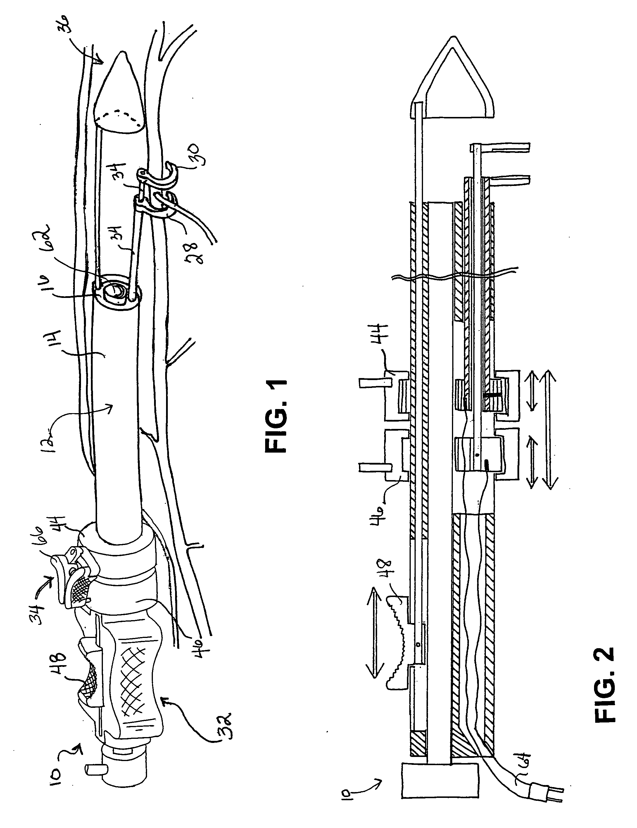 Method and apparatus for endoscopic dissection of blood vessels