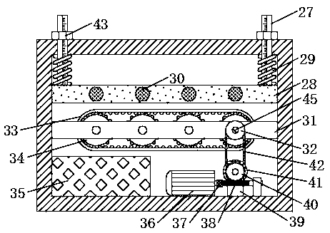 Cable traction device for power construction
