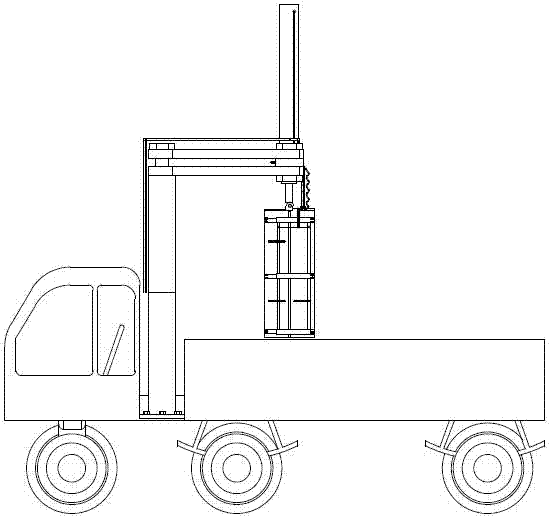 Brick clamping device