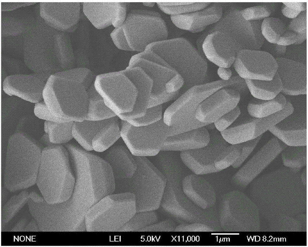 Preparation method of mixed crystal phase heterojunction nano-cadmium sulfide with special morphology
