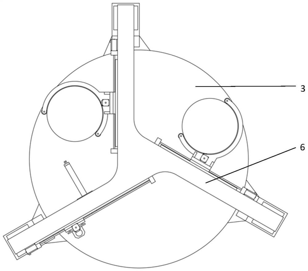 A polishing machine with functions of in-situ measurement and trimming of disk surface