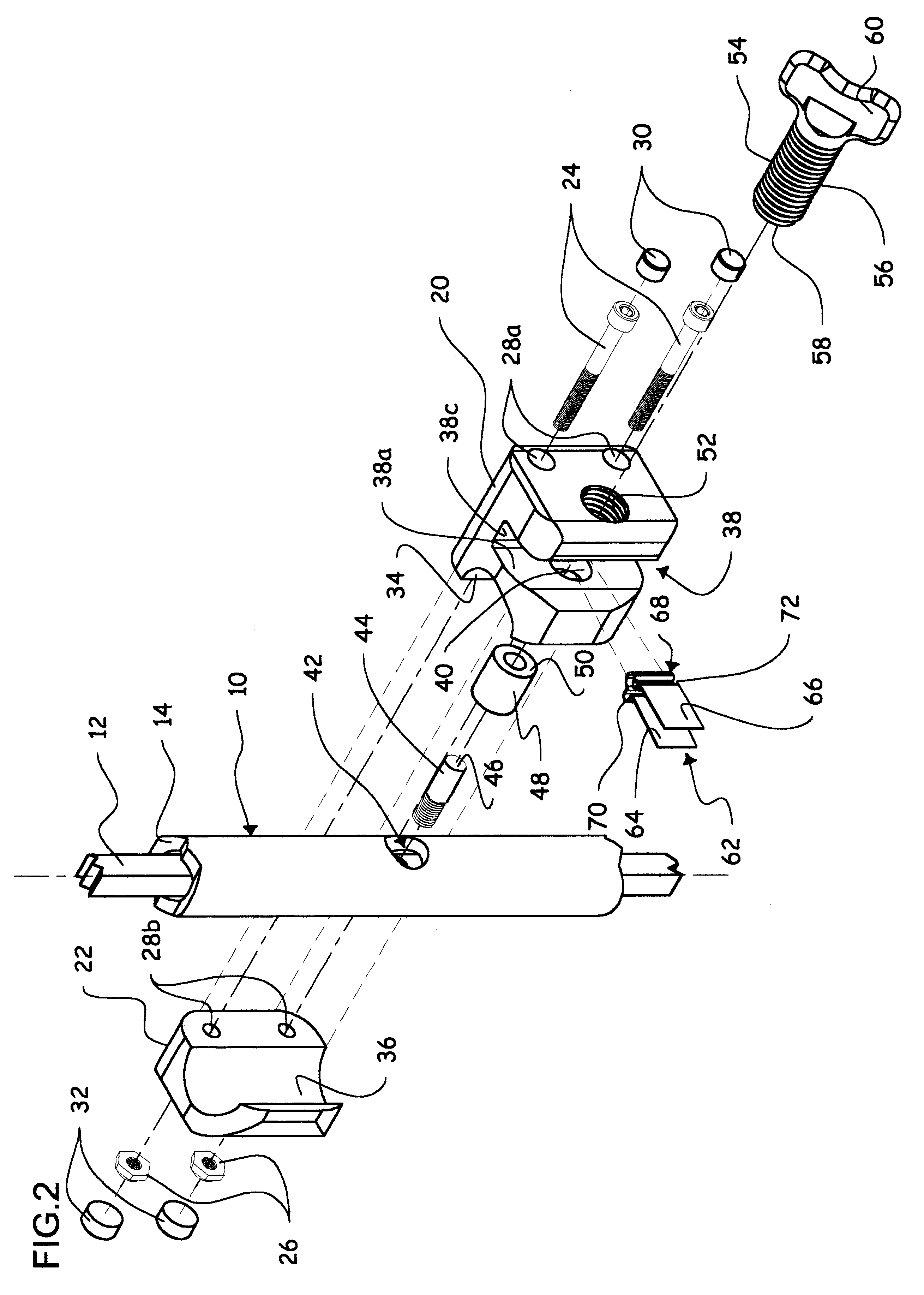 Clamp for electroplating articles