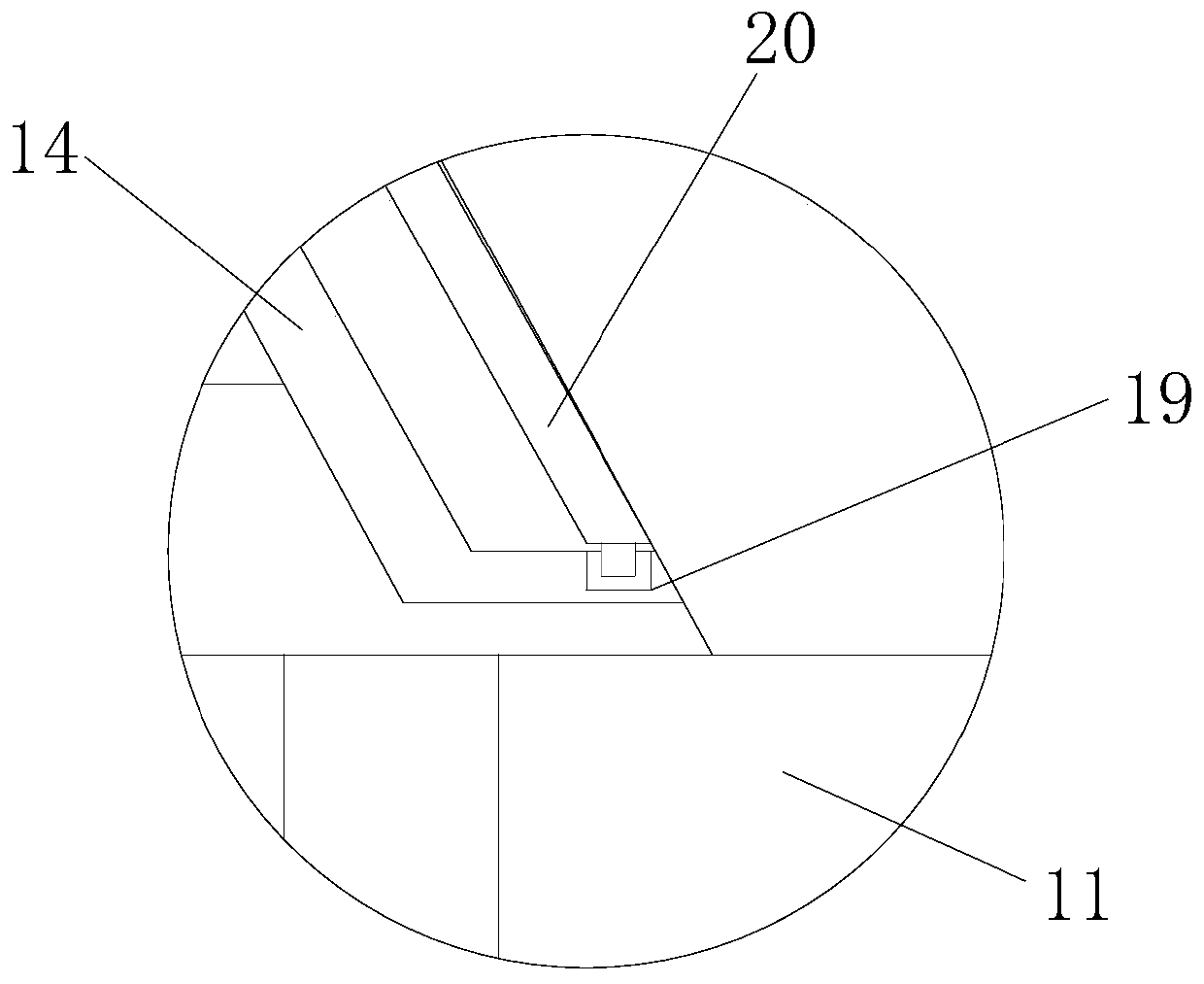 Hopper for stainless steel processing and producing