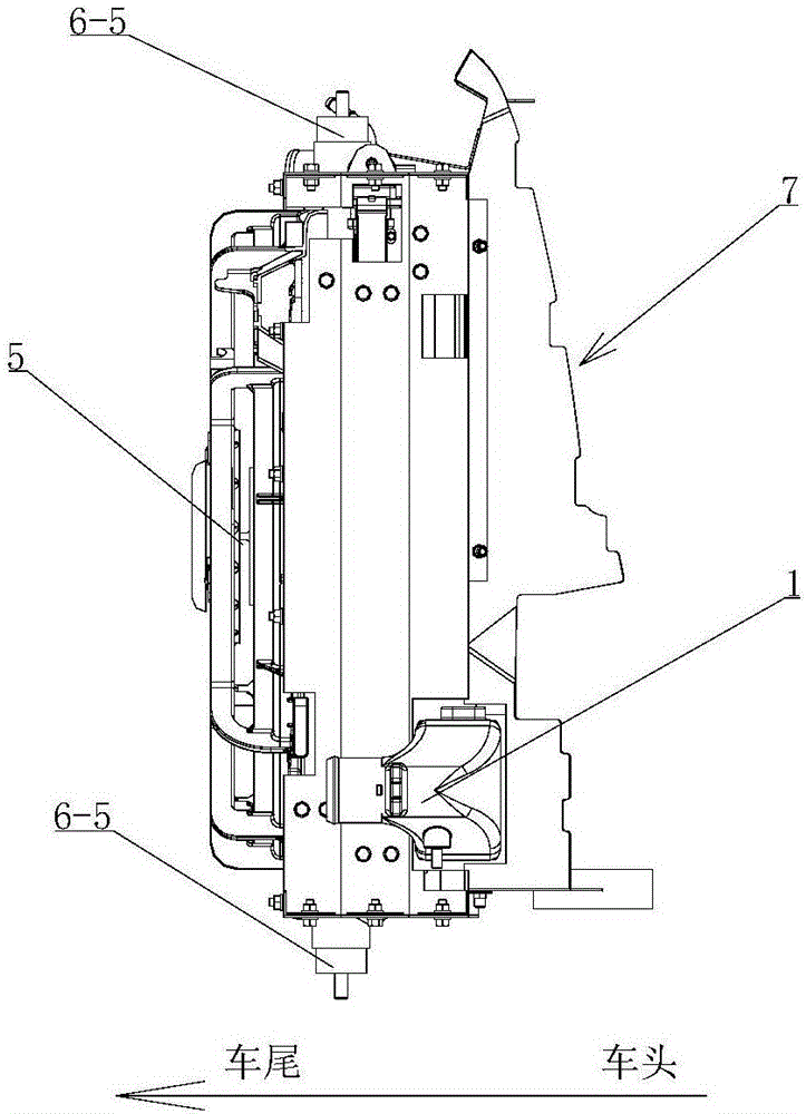 Integrated front end cooling module for vehicle