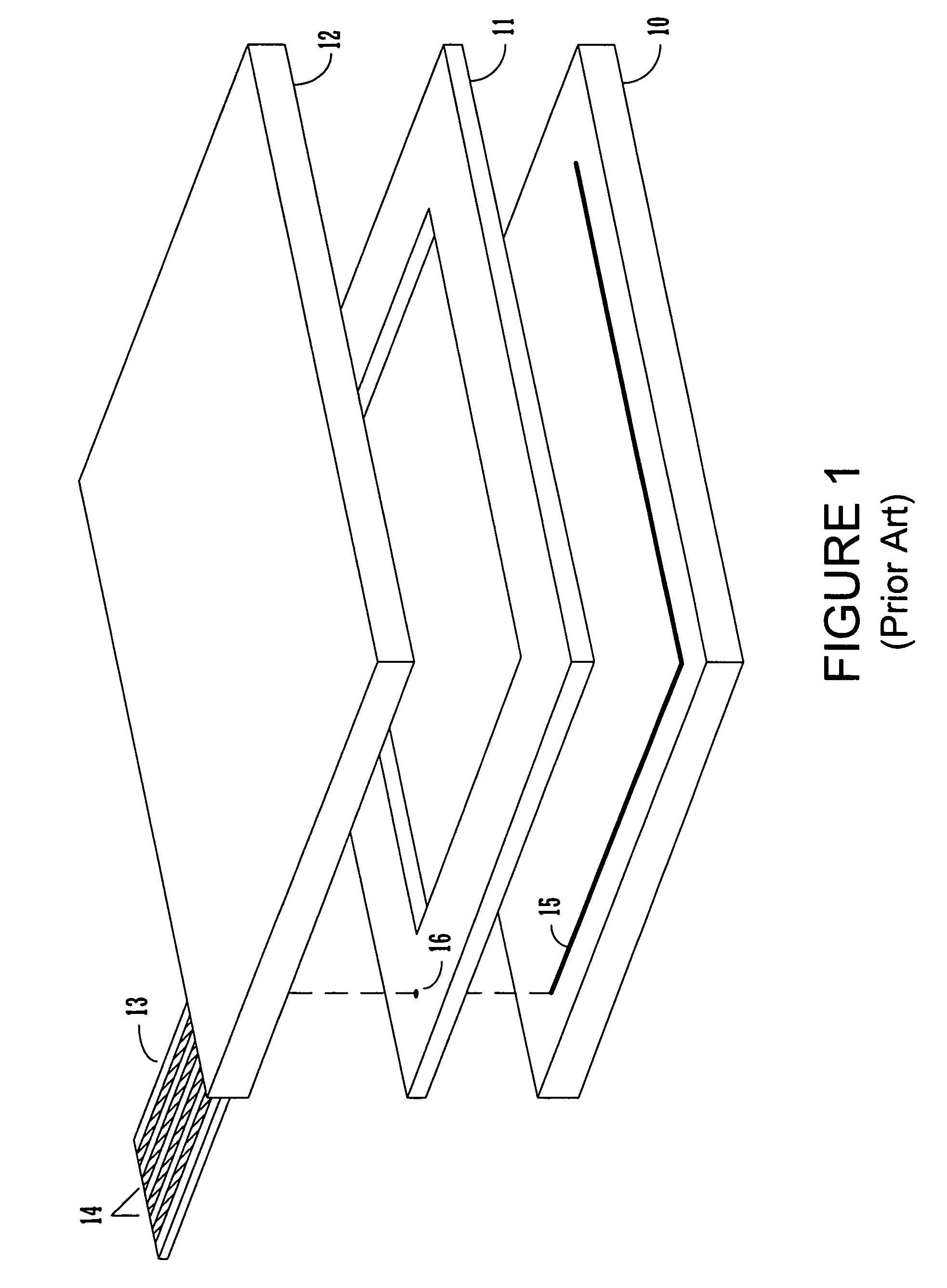 Compact integrated touch panel display for a handheld device