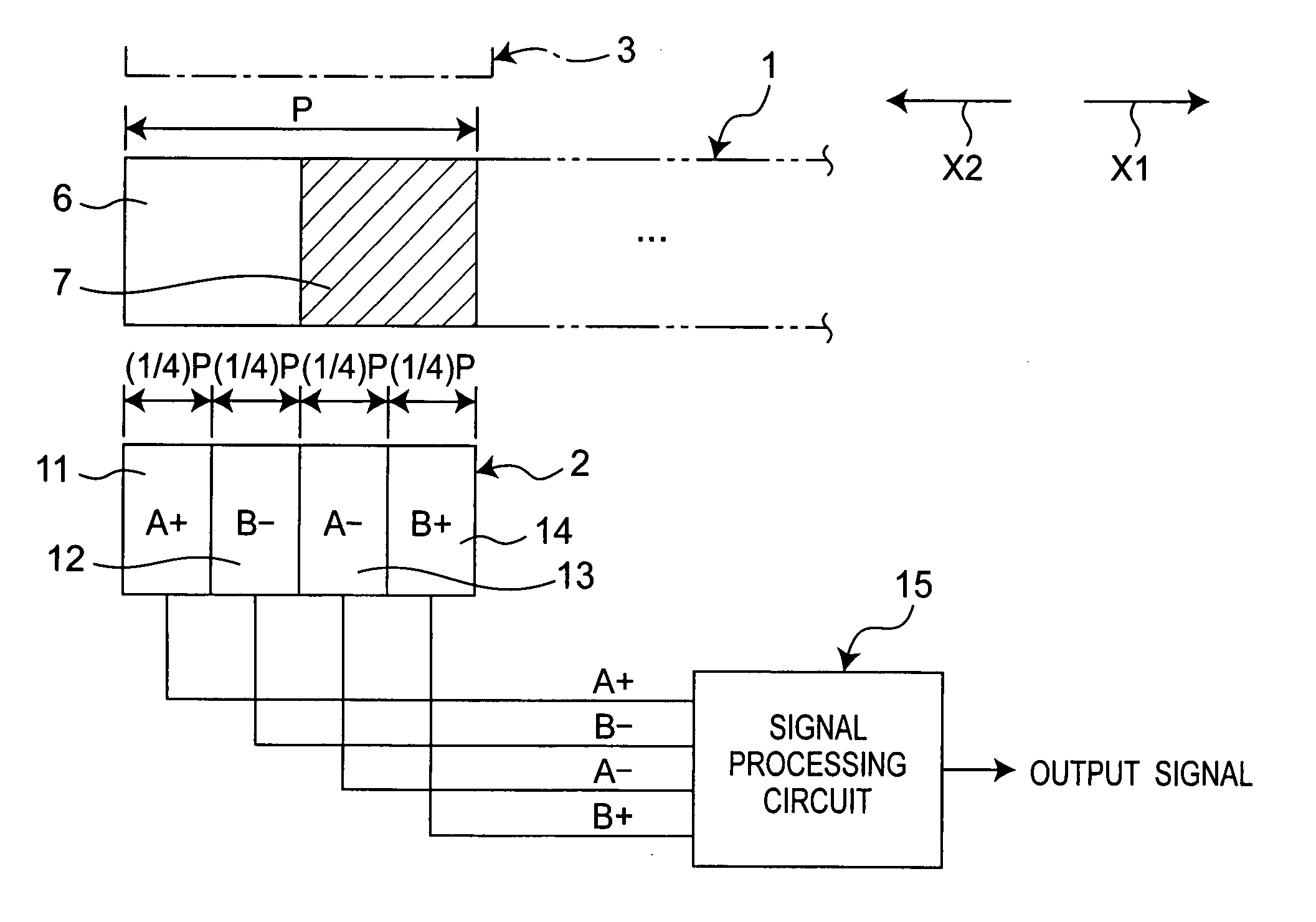 Optical encoder and electronic equipment having the same
