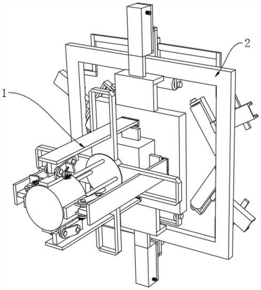 LED radar speed measurement screen and installation structure thereof