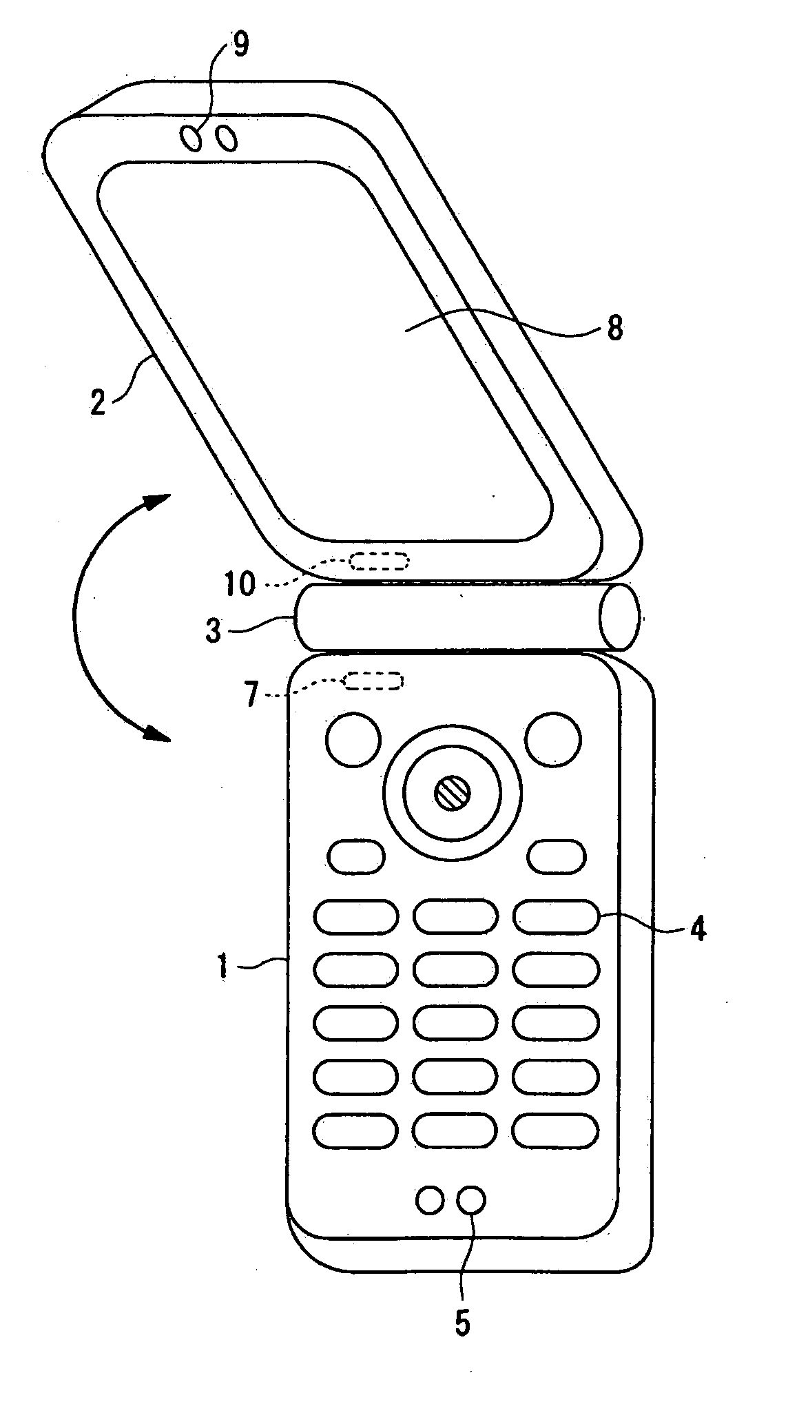 Wireless communication terminal and mobile type wireless communication terminal