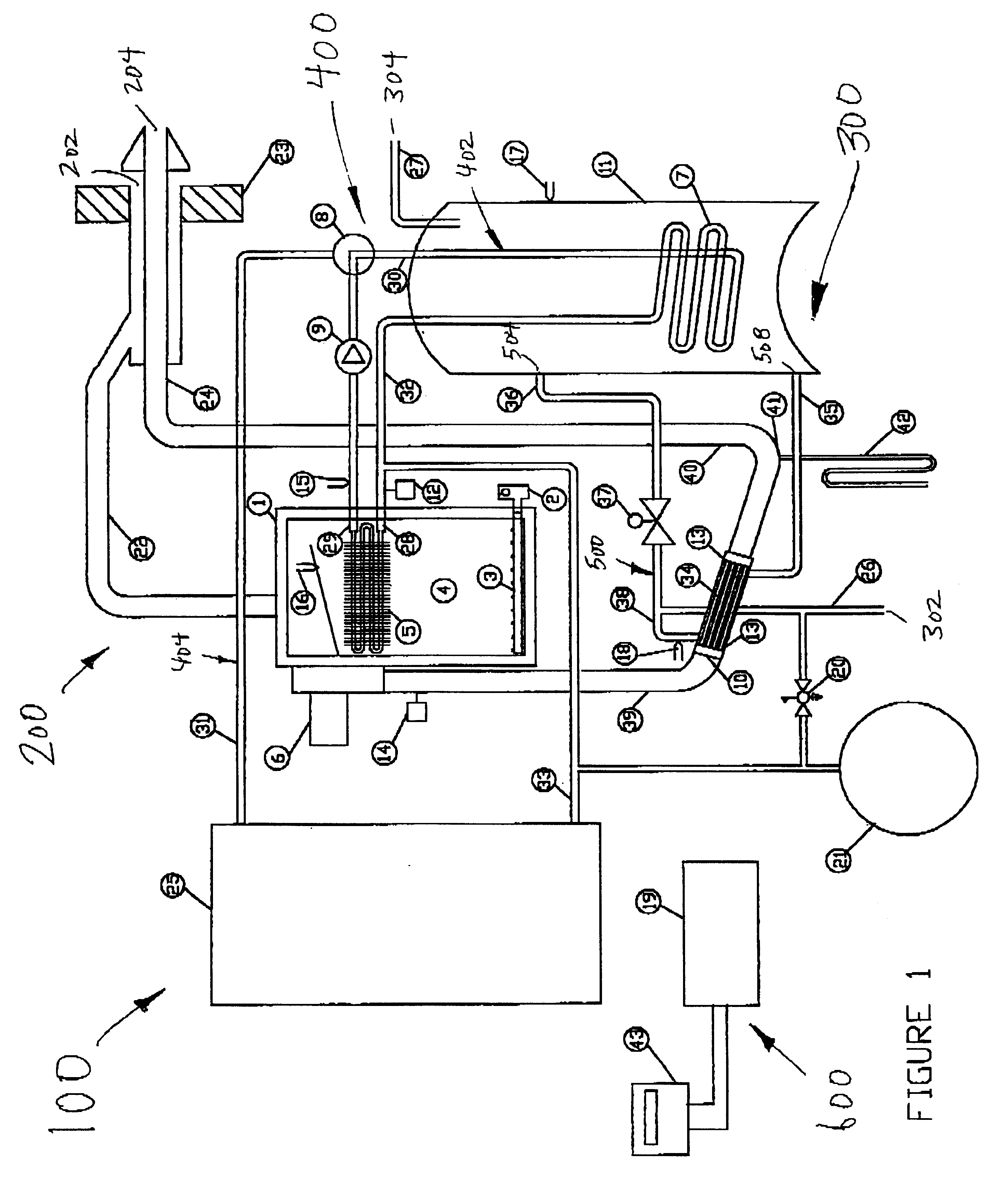 Water heating apparatus with sensible and latent heat recovery