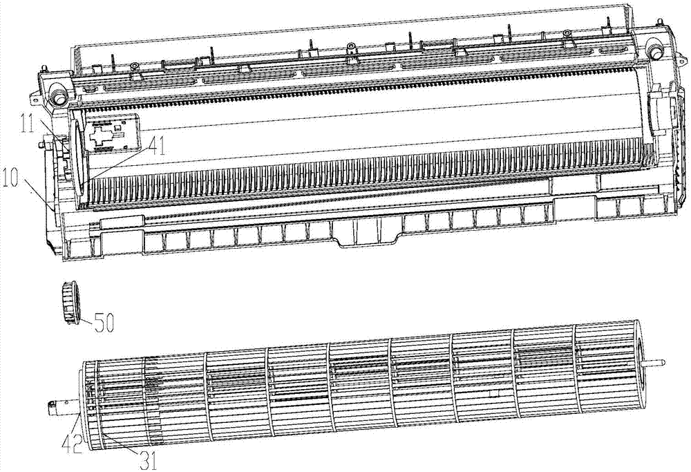 Air channel assembly and air conditioner with air channel assembly