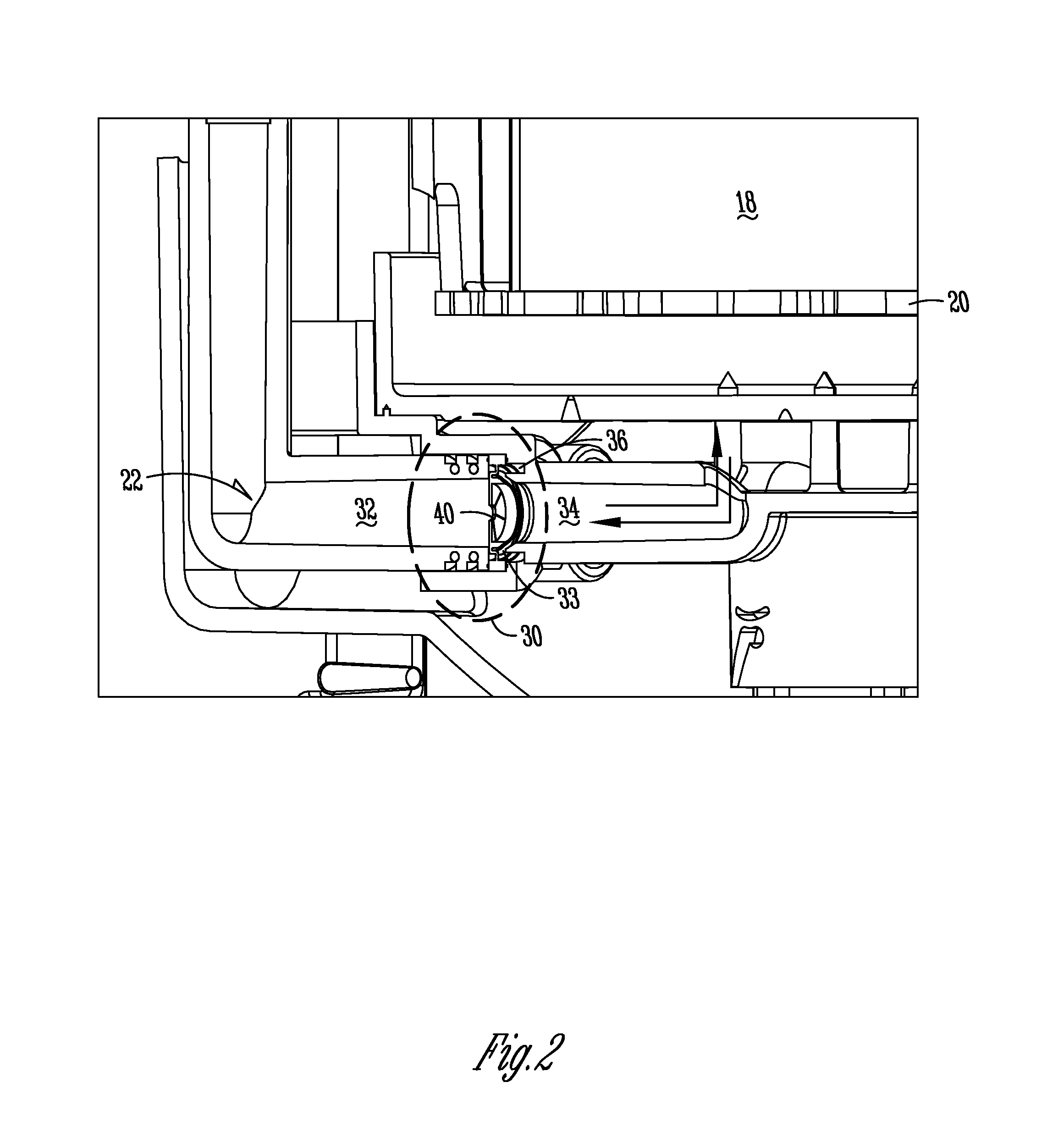 Single piece three-way elastomeric valve