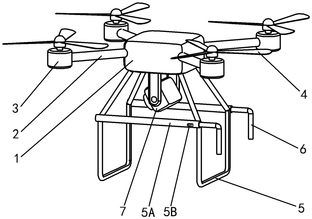 Multi-rotor unmanned aerial vehicle