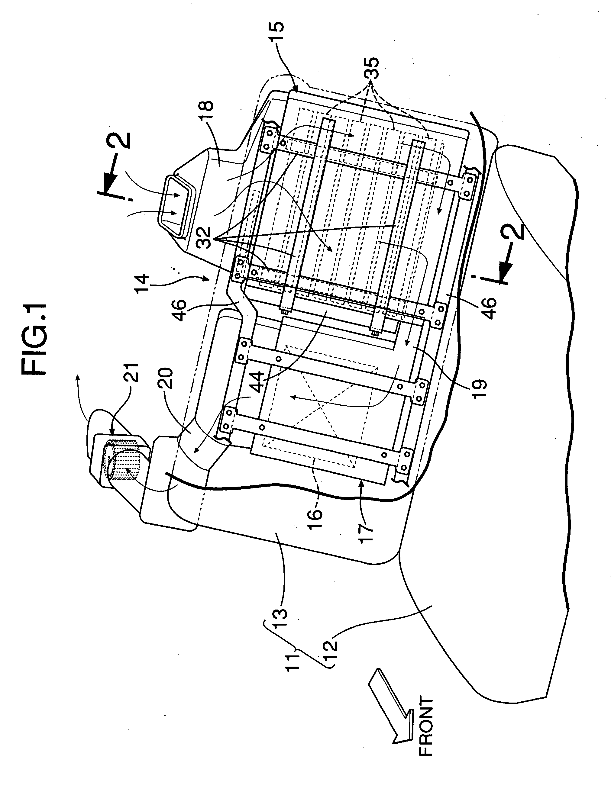Vehicular power source device