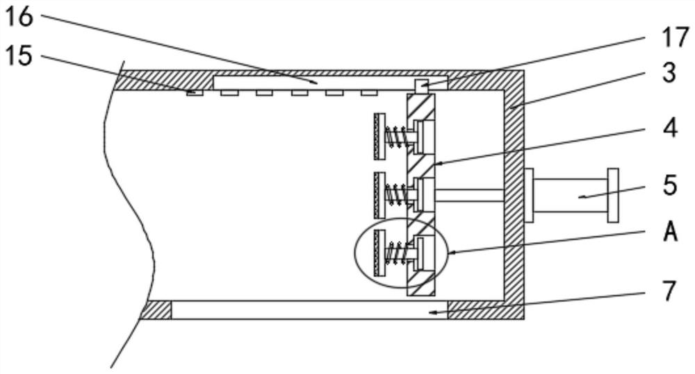 Pushing equipment for lead frame processing