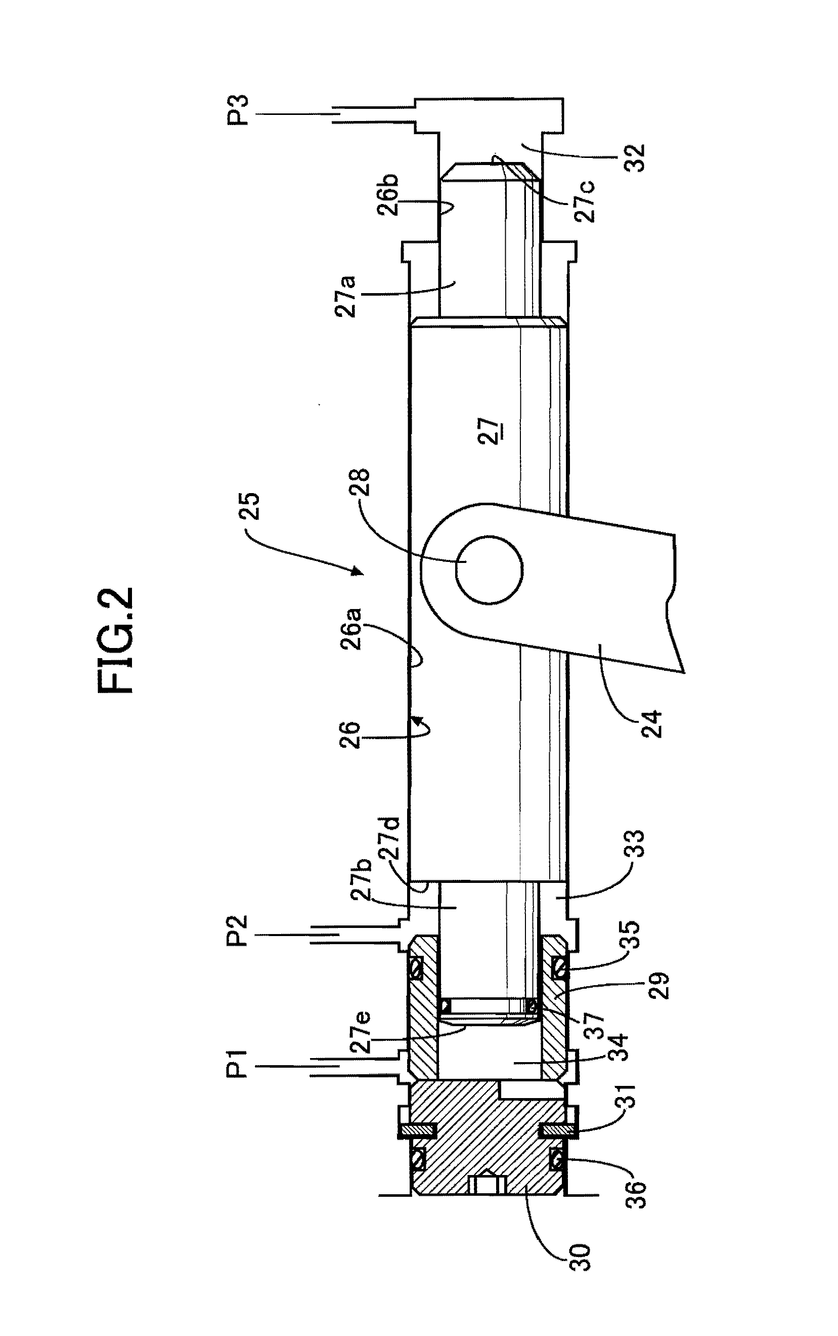 Parking lock device for transmission