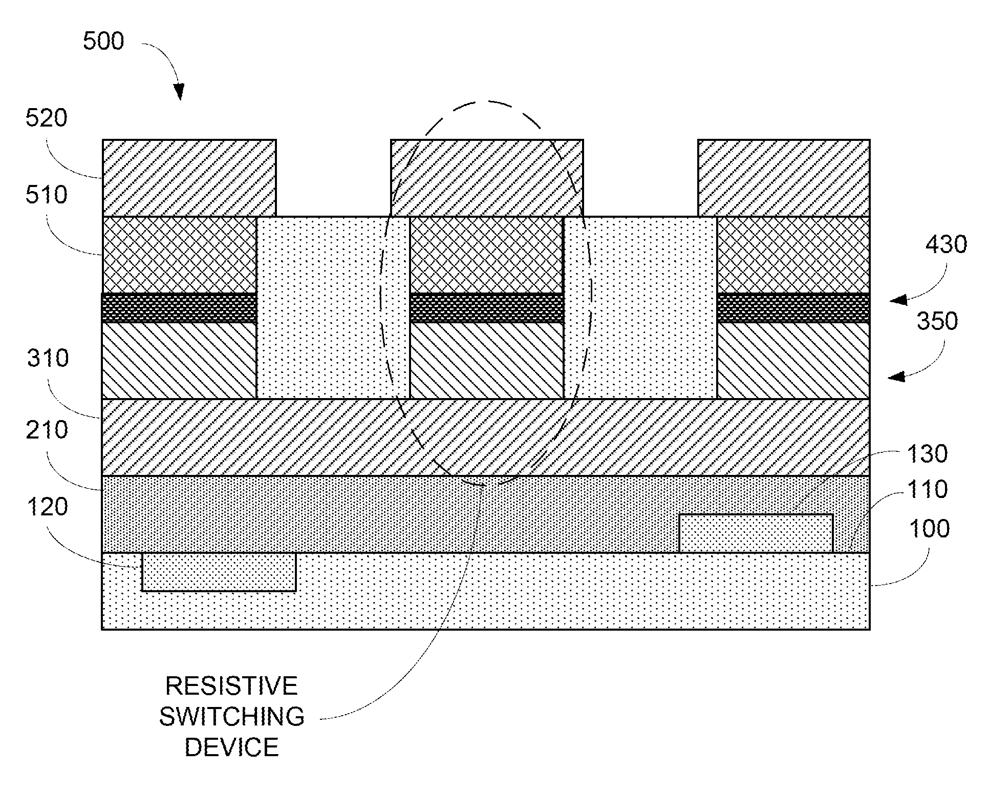 Resistive memory device and fabrication methods