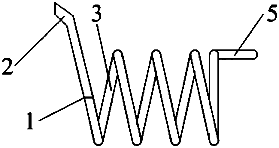 A special-shaped anti-skid pre-twisted wire