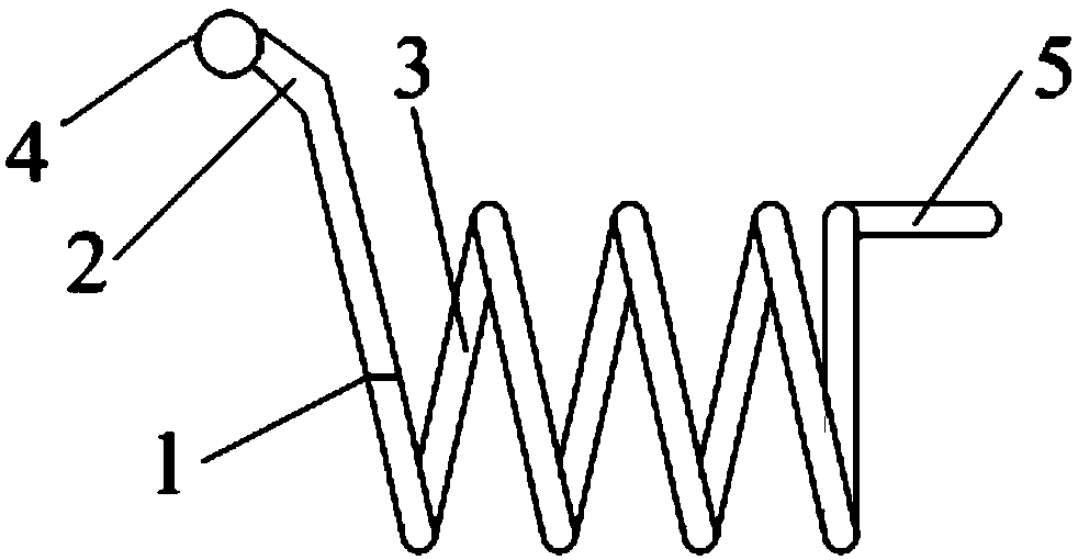 A special-shaped anti-skid pre-twisted wire