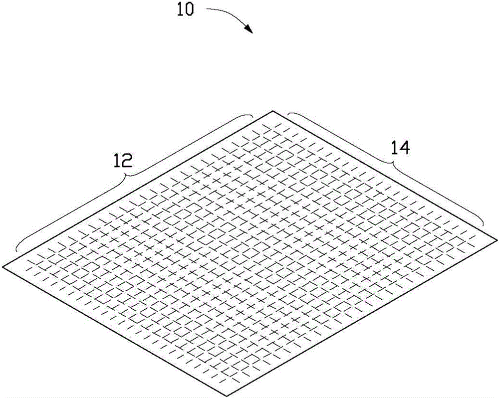 Preparation method of carbon nanotube composite line
