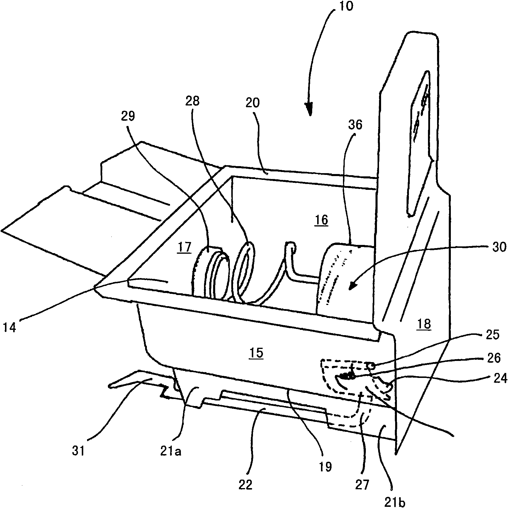 Ice dispenser with an ice comminuting device