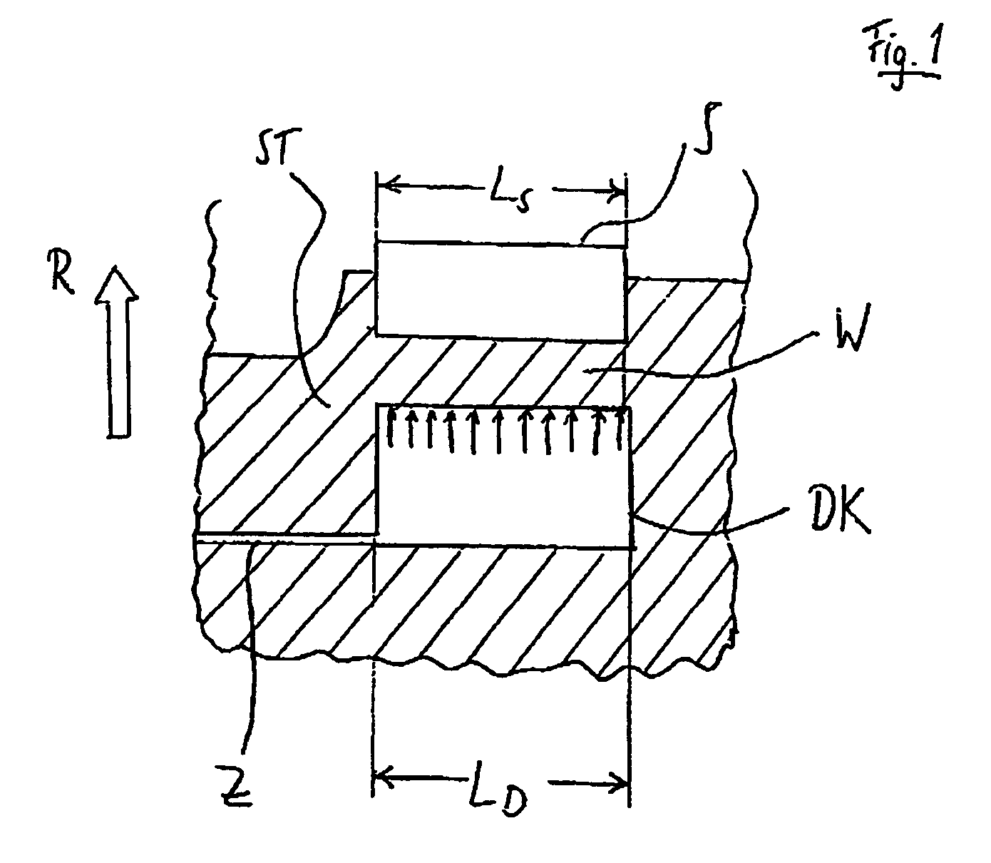 Adjustment device for a fine machining tool