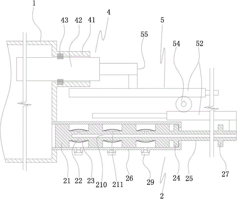 Device for detecting heating mass of substances and gas sampling synchronously online