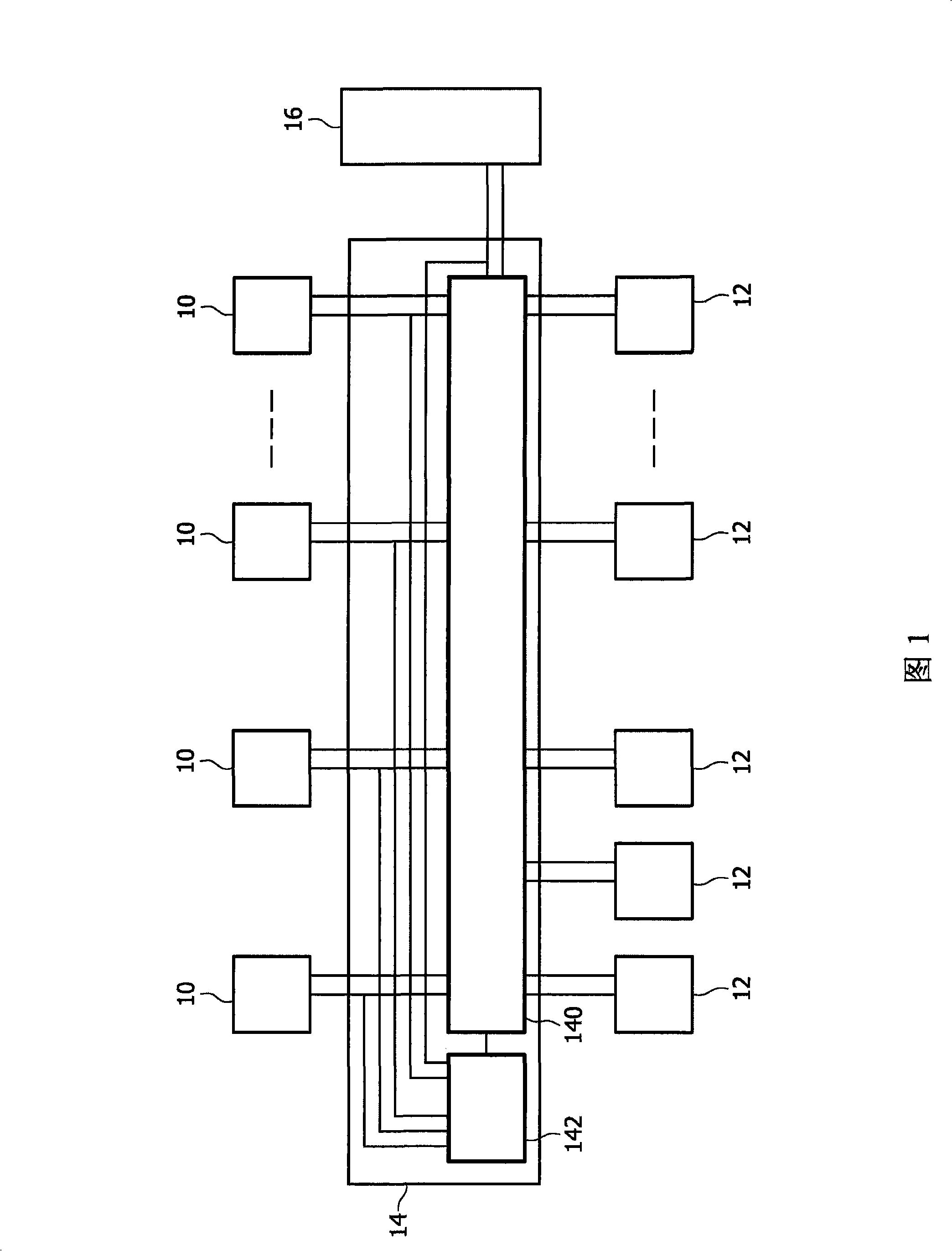 Multi-processor circuit with shared memory banks