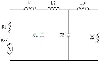 Chained low-pass filtering circuit