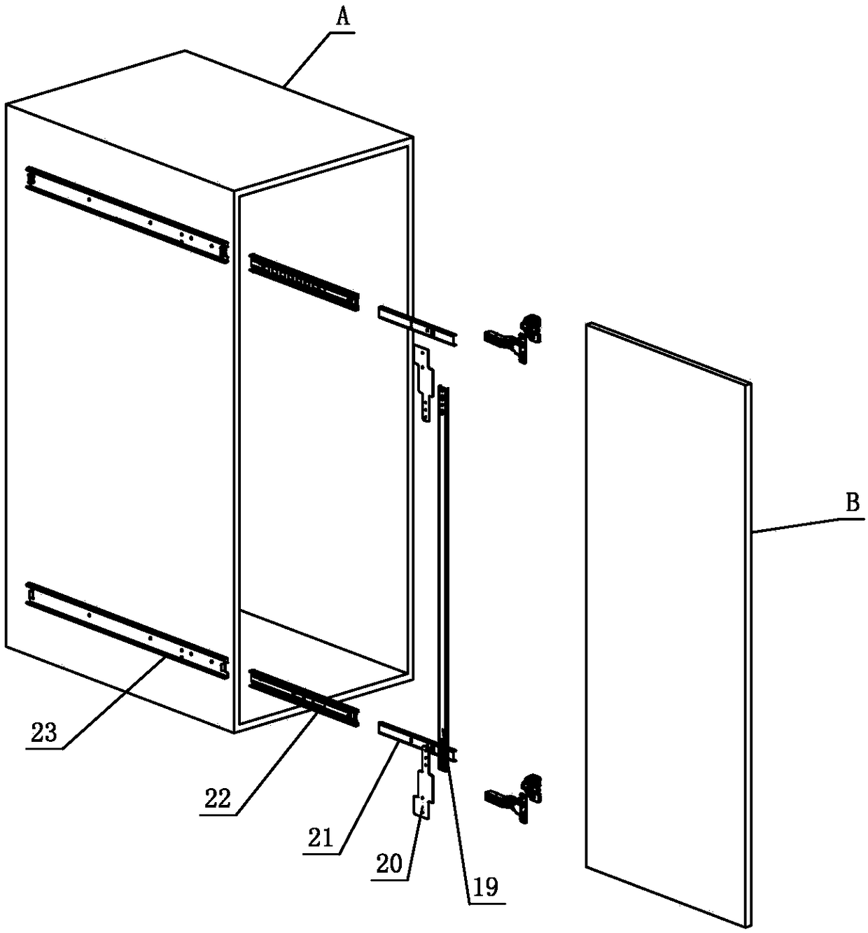 Rotation hinge device convenient to adjust