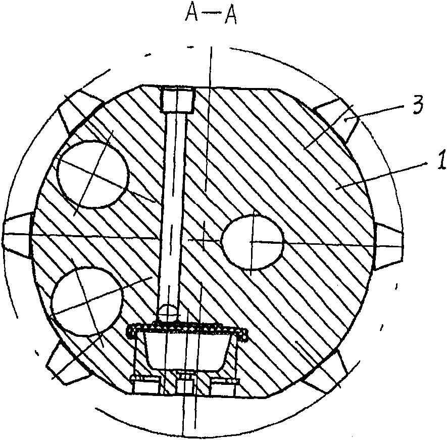 Gauge structure of single cone bit