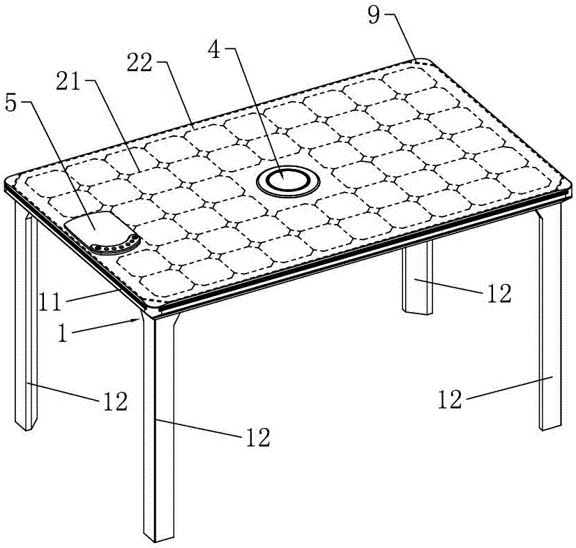New photovoltaic integrated intelligent table