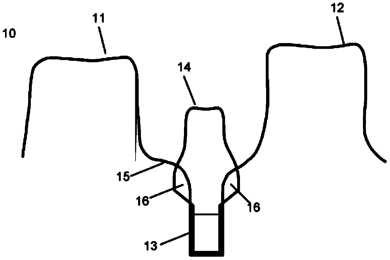 Method of modifying the gingival part of a virtual model of a set of teeth