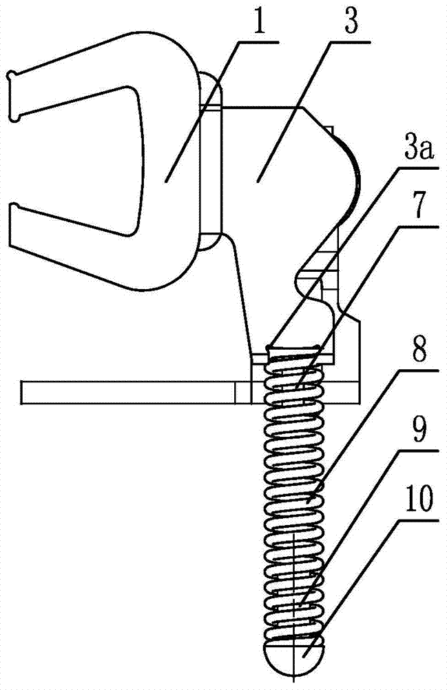 Reverse gear swing arm support assembly