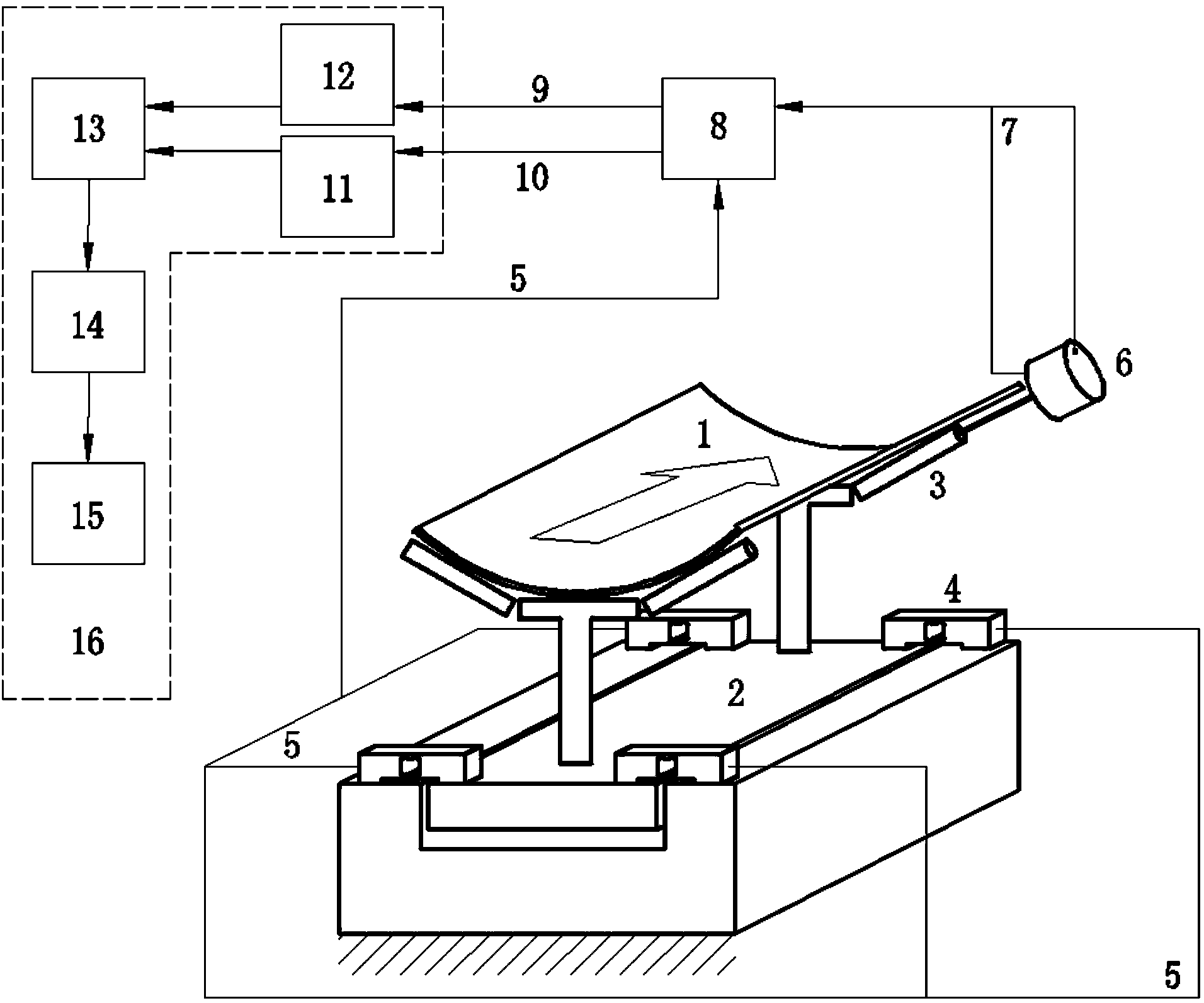 All-fiber sensing belt conveyor weighing device and weighing method thereof